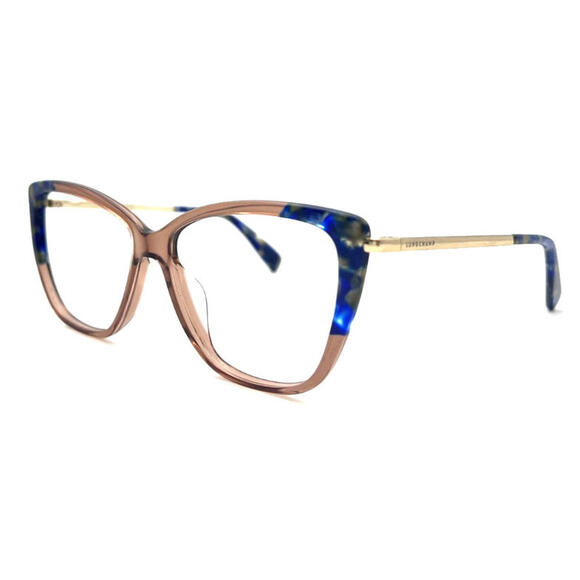 NEW LONGCHAMP LO2639 272 NUDE AUTHENTIC WOMEN EYEGLASSES 52–17–140